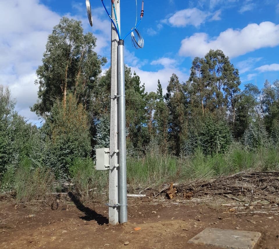 Estructura de línea MT 13,2 kV