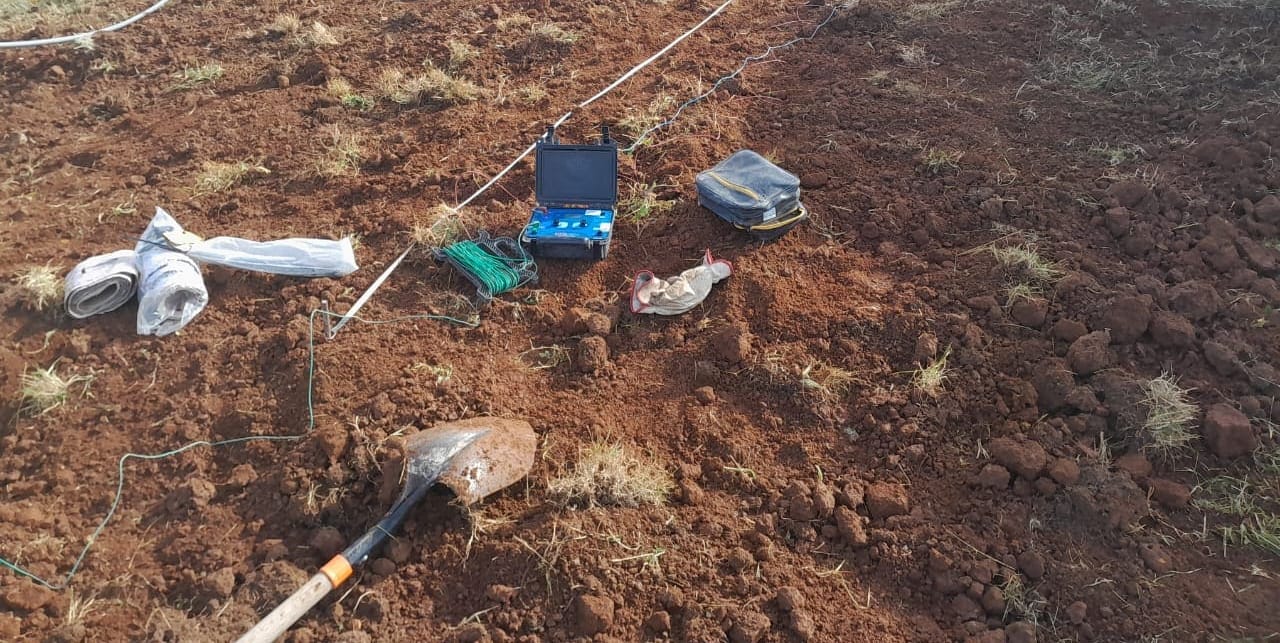 Medición de malla de puesta a tierra
