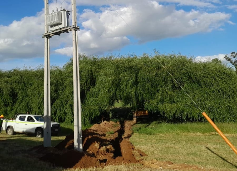 Instalación eléctrica industrial