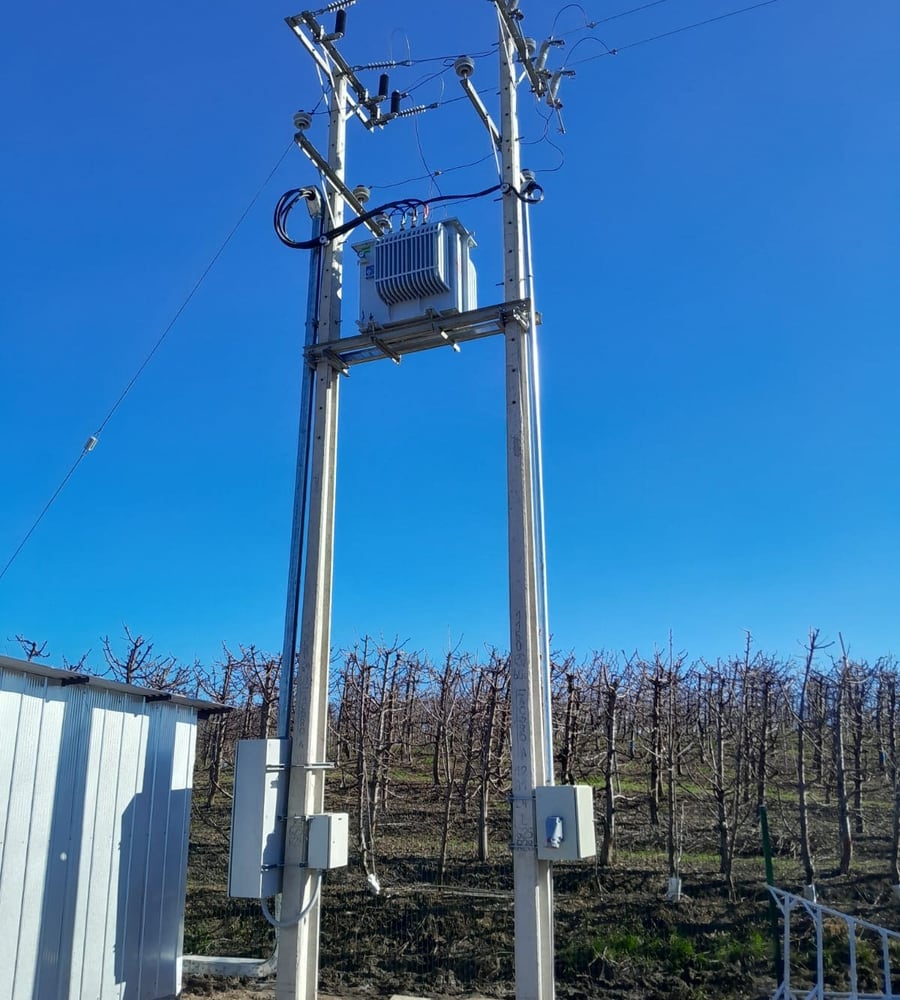 Subestación eléctrica ejecutada por Eléctrica 21 SpA